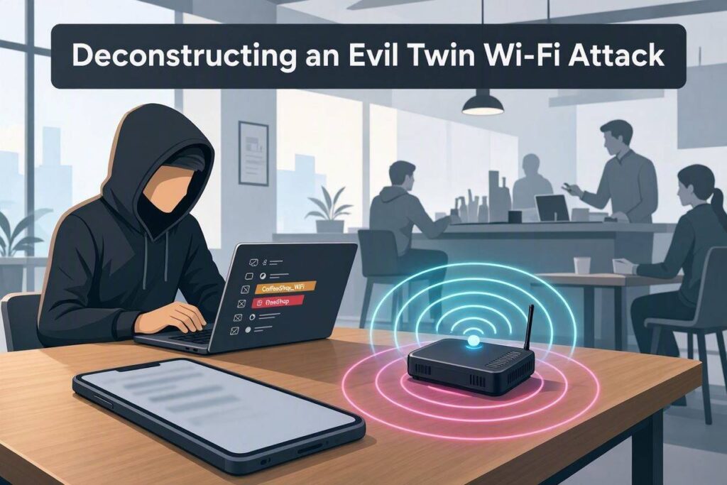 Deconstructing an Evil Twin Wi-Fi Attack